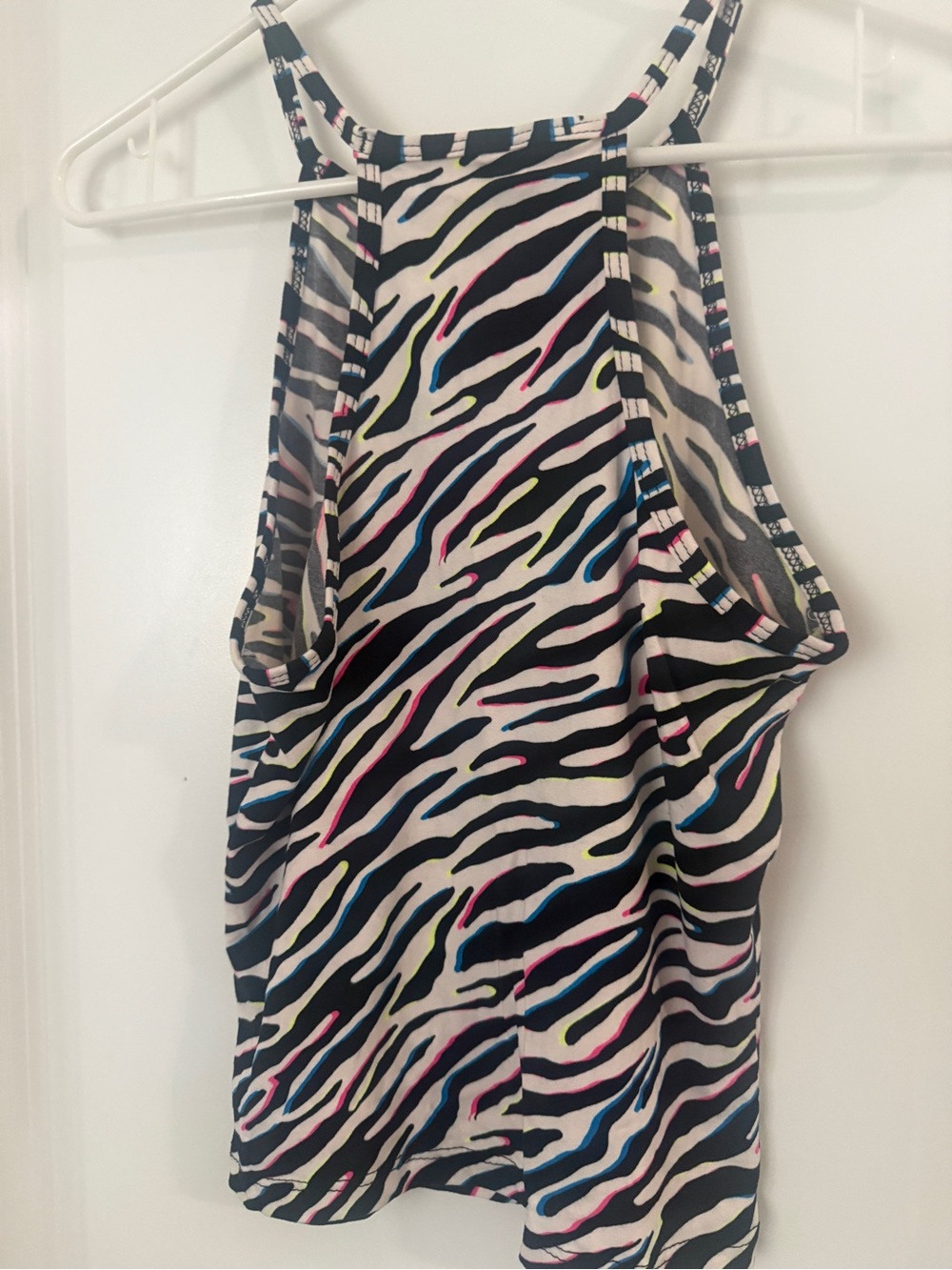 Sweet Brand Multicolor Zebra Stripe Tank Top